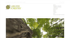 Desktop Screenshot of largessforestry.com