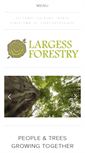 Mobile Screenshot of largessforestry.com